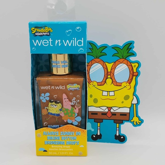 Wet N Wild x SpongeBob SquarePants Always Sunny in Bikini Bottom Bronzing Drops - Picture 1 of 5